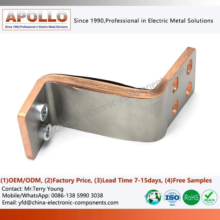 Tinned Foil Connector for Electrical Battery