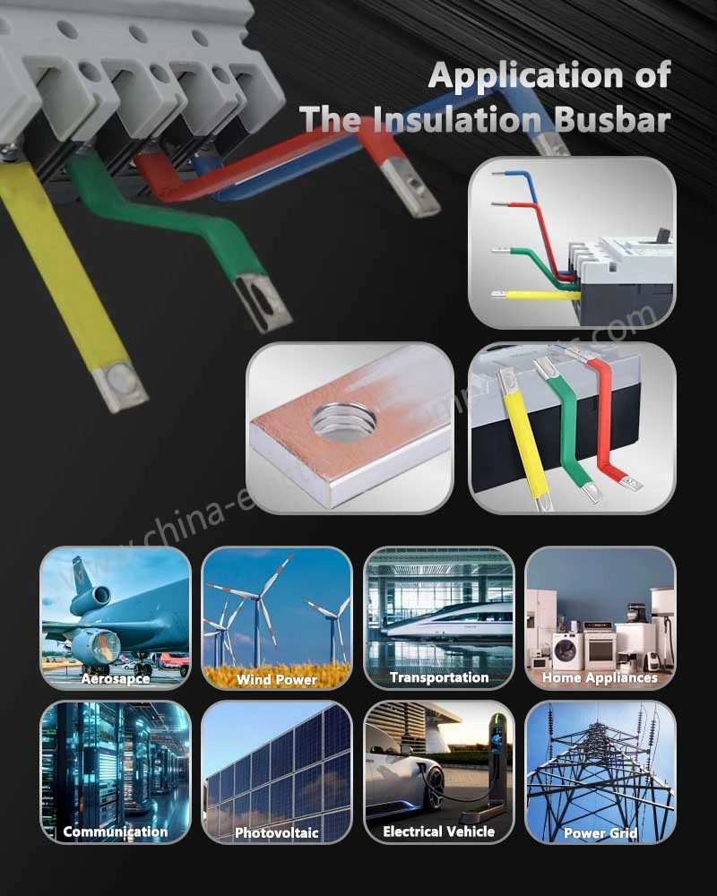 Application of The Busbar With PVC Insulation Application of The Busbar With PVC Insulation