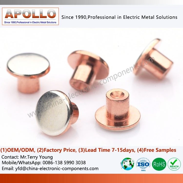 Electrical Copper Rivets